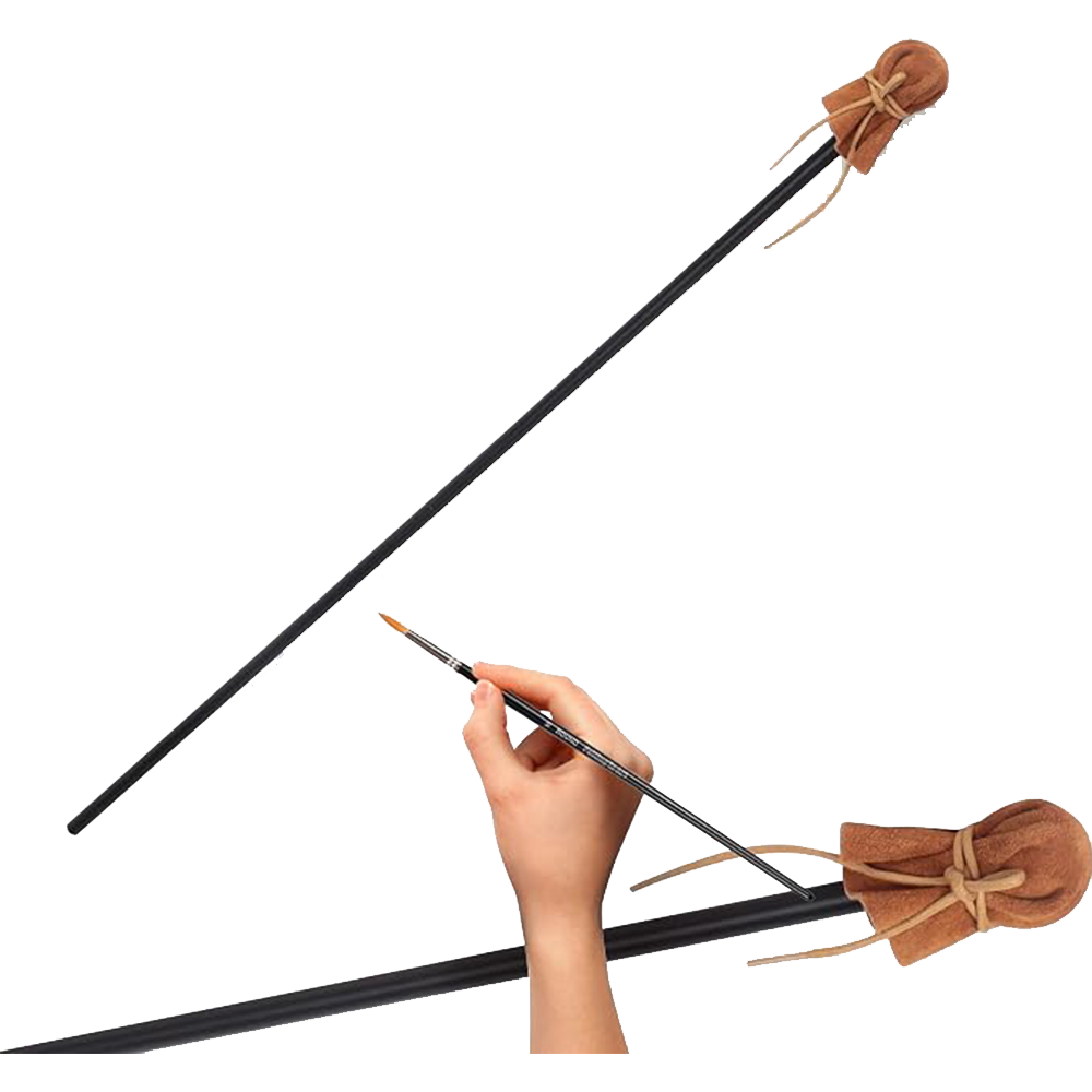 A 32.7 Inch Detachable Mahl Stick for Steadying Painter Hand by Falling in Art